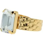 Otazu Crystal Geometric Ring Crystal Talla: OS | Anillos Outlet | Mujer