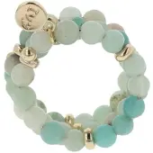 Otazu Marble Ring Green Talla: OS | Anillos Outlet | Mujer | Verde