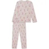 Schiesser Pijama taupe / rosa