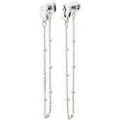 Pilgrim Pendientes 'Aerun' plata