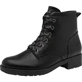 Tamaris Botines con cordones negro