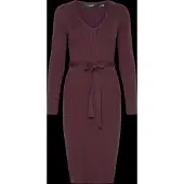 Vero moda Maternity Vestido de punto 'VMMSaba' rojo vino