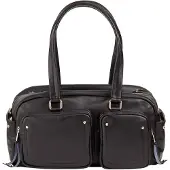 Dudu Toys Pocket Bolso para hombre Piel natural 33 cm negro