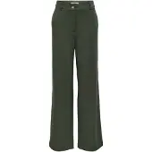 ONLY Pantalón 'ONLPOPTRASH-TAILORED' verde oscuro