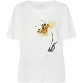 TATUUM Camiseta 'Landa 1' azul / azafrán / offwhite