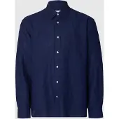 Selected Camisa azul oscuro