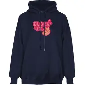 Mymo Sudadera navy / rosa
