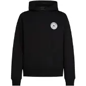 Karl Lagerfeld Sudadera 'Après Ski Club' gris / negro / blanco