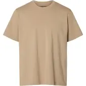 Selected Camiseta 'Aspen' beige