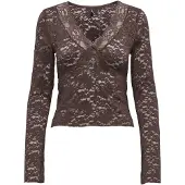 ONLY Camiseta 'ONLNikka' marrón oscuro