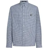 Karl Lagerfeld Camisa 'Ikon' azul / blanco