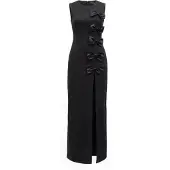 Marina Hoermanseder Vestido de noche negro