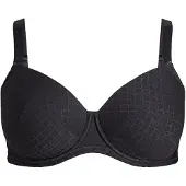 Zizzi Sujetador 'Lissa' antracita / negro