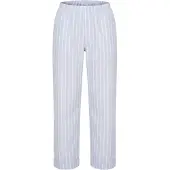 Hunkemoller Pantalón de pijama azul claro / blanco
