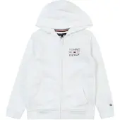 Tommy Hilfiger Sudadera con cremallera blanco