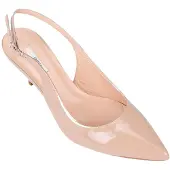 Desa Zapatos destalonado 'Slingback Stiletto' beige