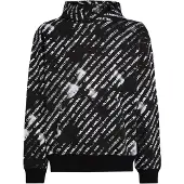 Karl lagerfeld JEANS Sudadera negro / blanco
