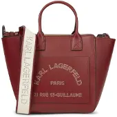 Karl Lagerfeld Bolso de mano 'K/Daily' beige / crema / burdeos