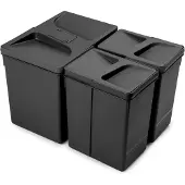 Emuca Cubo De Basura 8259517 2x7l 15l