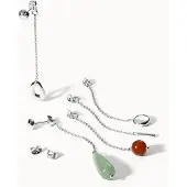 Purelei Magma Ohrringe Silver Talla: OS | Pendientes Outlet | Mujer | Gris
