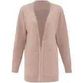 Usha Cárdigan beige oscuro