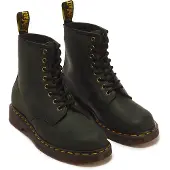 Dr. Martens unisex. 11822300 Botines de Piel 1460 Dms verde (36), Plano, Cordones, Casual, outlet 2026.