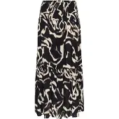 Kaffe Falda 'Beathe' beige claro / negro