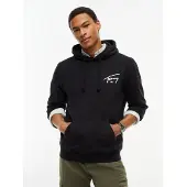 Tommy Hilfiger Sudadera 'ENTRY' negro / blanco