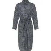 B.young Vestido camisero 'BYFigga' gris oscuro / negro