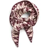 Pieces Chal 'KOMMA ' beige / lila