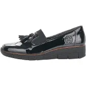 Rieker Zapatillas 'Softlack-Slipper' negro