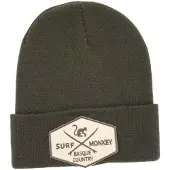 Surf Monkey Gorra verde oscuro