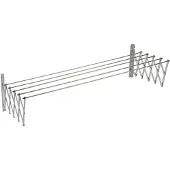 Sauvic Tendedero Extensible De Acero Inoxidable 100 Cm