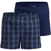 Tom Tailor Calzoncillo boxer azul / navy / rojo oscuro / blanco