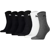 Puma Calcetines deportivos gris oscuro / negro / blanco