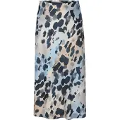 TATUUM Falda 'Satini' beige / marino / azul claro