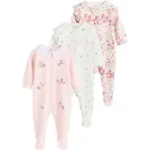 Next Pijama beige claro / rosa / pitaya / rosé