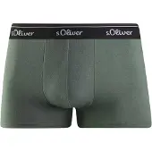 s.Oliver Calzoncillo boxer gris oscuro / oliva / negro / blanco