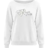 Mymo Sudadera plata / blanco