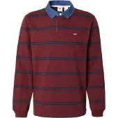 Levi's Camiseta 'CLASSIC' navy / azul claro / borgoña