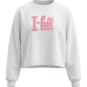 Mymo Sudadera rosa / blanco