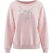 Mymo Sudadera rosa claro / plata