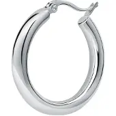 La Petite Story Pendientes Hoop Midi 2 Mm