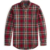 Ralph Lauren Camisa rojo / blanco