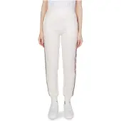GUESS Pantalón deportivo 'Britney' beige / negro / offwhite