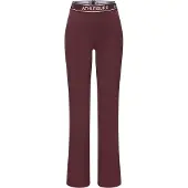 LASCANA Pantalón deportivo chocolate / blanco