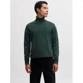 Jack & Jones Jersey 'JJEBasic' verde oscuro