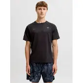 Jack & Jones Camiseta negro / blanco