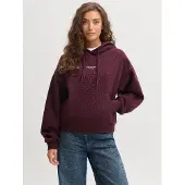 JJXX Sudadera 'JXStudio Vesterbro' rojo vino / blanco