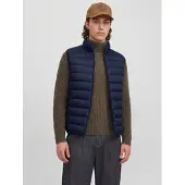 Jack & Jones Chaleco 'JJEberg' azul oscuro